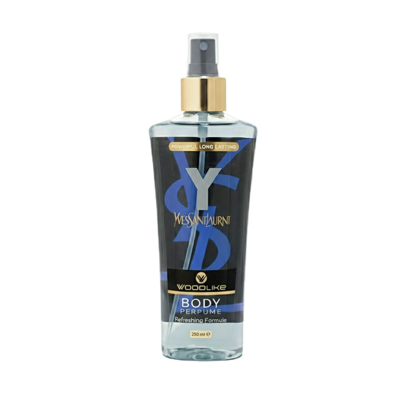 بادی اسپلش مردانه وودلایک مدل YSL حجم 250 میلی‌لیتر