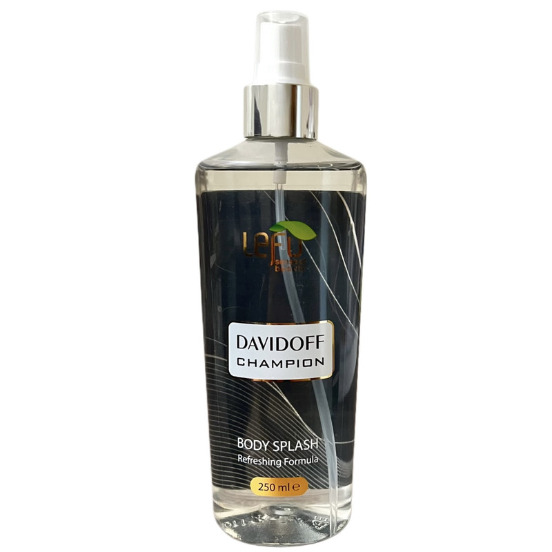 بادی اسپلش  مردانه لفو مدل ِDAVIDOFF CHAMPION حجم 250 میلی‌لیتر