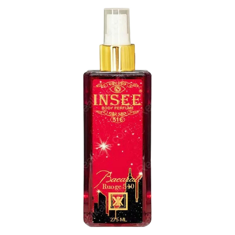 بادی اسپلش زنانه اینسی مدل BACARAT ROUGE 540 حجم 250 میلی لیتر
