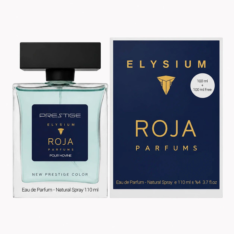 ادوپرفیوم مردانه نیوپرستیژ کالر مدل ELYSIUM ROJA با رایحه چوبی حجم 110 میلی لیتر