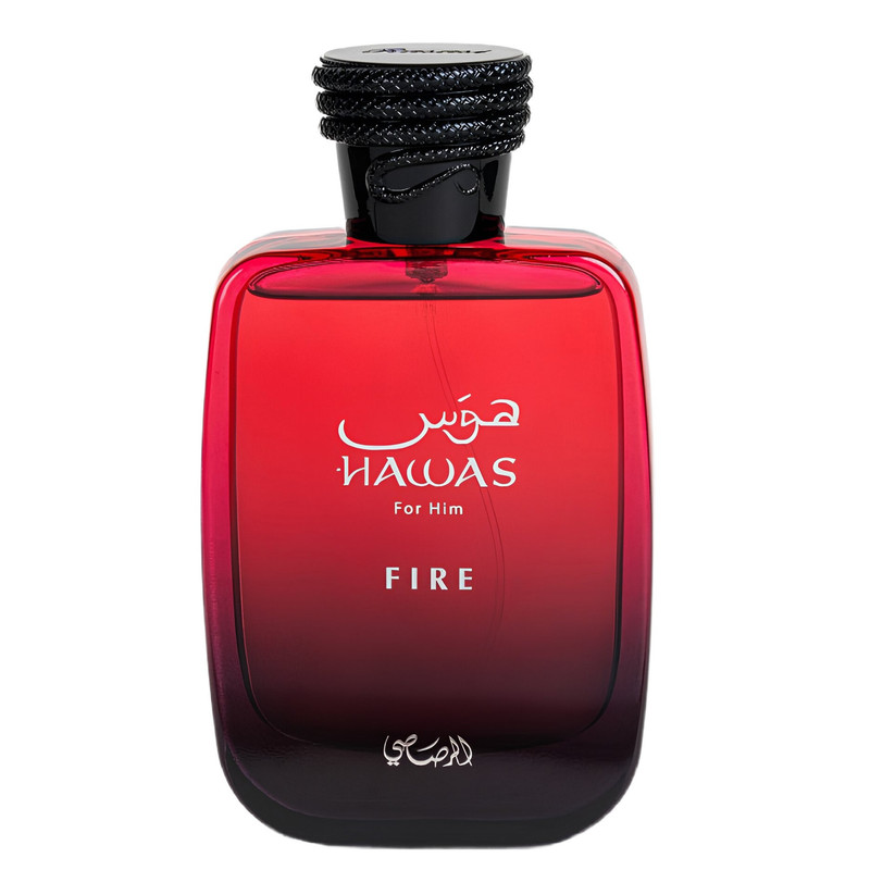 ادپرفیوم مردانه رصاصی مدل hawas fire حجم 100 میلی لیتر