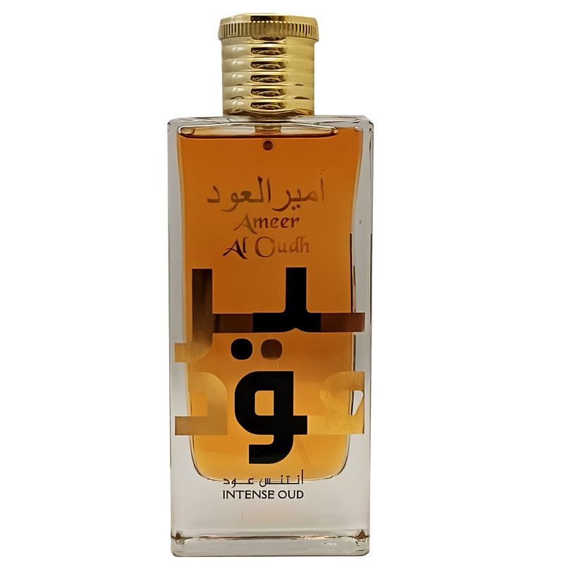 ادو پرفیوم مردانه لطافه مدل امیرالعود اینتنس با رایحه شیرین حجم 100 میلی لیتر