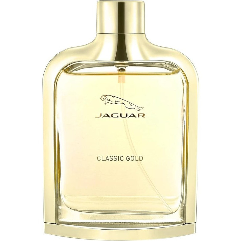 ادو تویلت مردانه جگوار مدل Classic Gold با رایحه گرم حجم 100 میلی لیتر