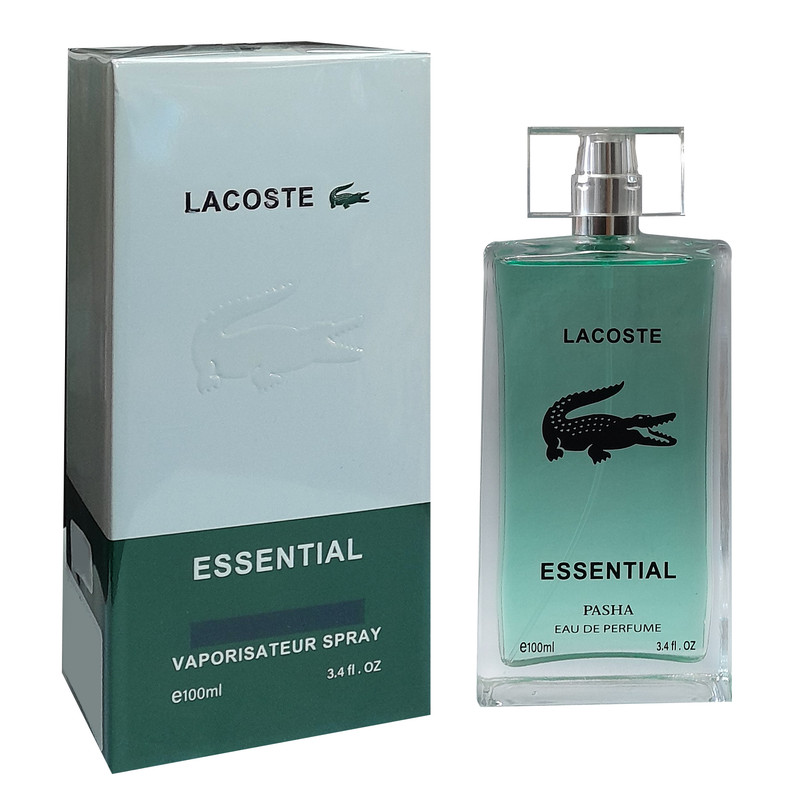 ادو پرفیوم مردانه پاشا مدل Lacoste Essential با رایحه خنک حجم 100 میلی لیتر