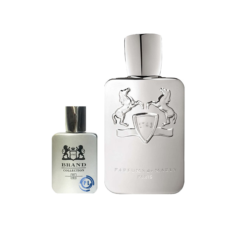 ادو پرفیوم مردانه پرفیوم دو مارلی مدل Pegasus حجم 125 میلی لیتر به همراه عطر جیبی  برند کالکشن مدل PL حجم 25 میلی لیتر