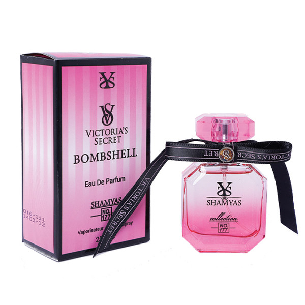 ادوپرفیوم زنانه شمیاس مدل Victoria Secret Bombshell با رایحه معتدل حجم 25 میلی‌لیتر