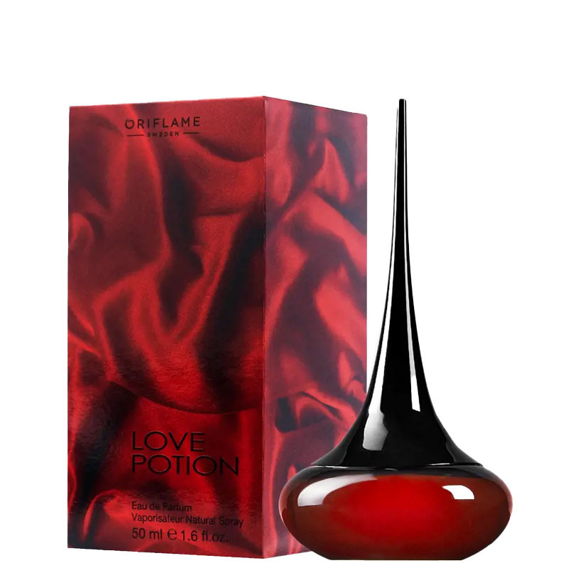 ادوپرفیوم زنانه اوریفلیم مدل Love potion با رایحه گرم حجم 50 میلی لیتر