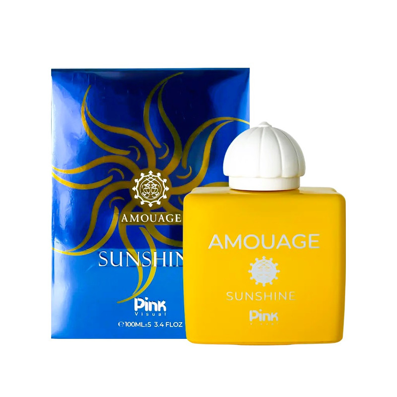 ادو پرفیوم زنانه پینک ویژوآل مدل Amouage Sunshine با رایحه خنک حجم 100 میلی لیتر