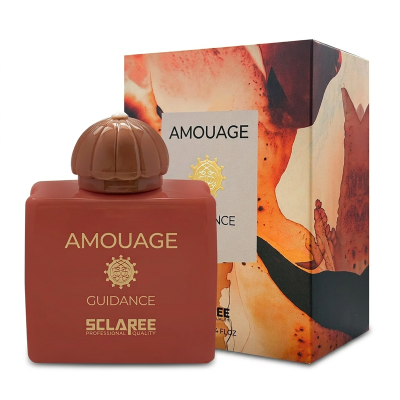 ادوپرفیوم زنانه اسکلاره مدل Amouage Guidance با رایحه گرم حجم 100 میلی‌لیتر