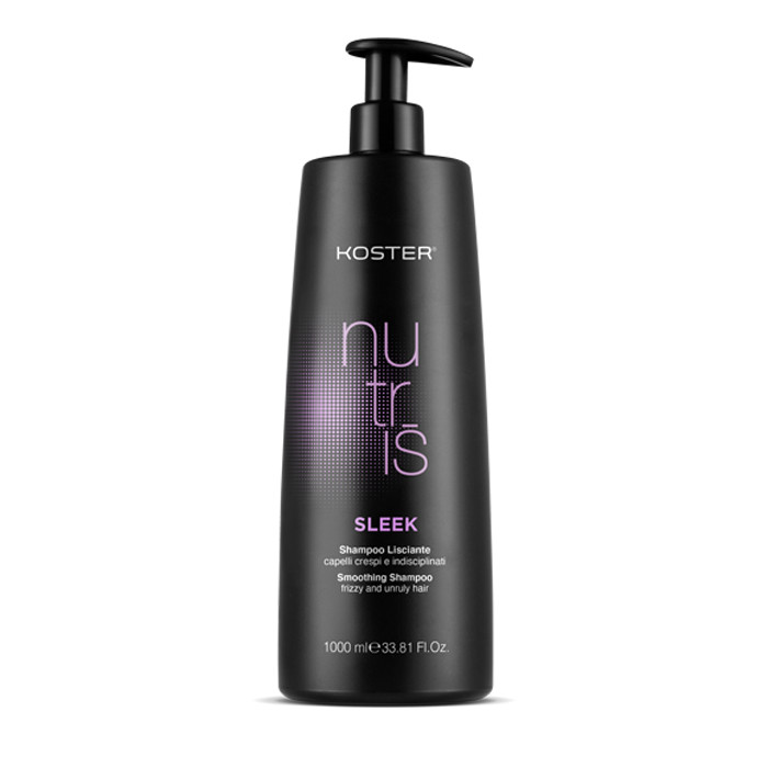 شامپو مو کاستر مدل Nutris Sleek مناسب برای موهای وزدار حجم 1000 میلی لیتر