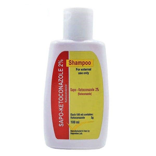 شامپو مو ساپونین مدل Ketokonazole حجم 100 میلی لیتر بسته 5 عددی