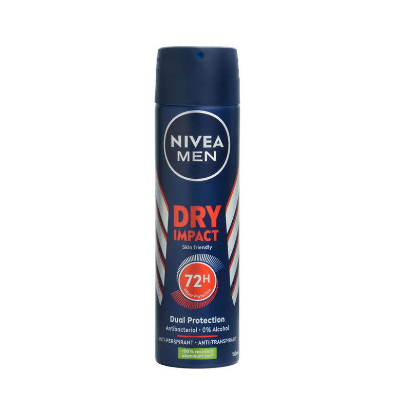 اسپری ضد تعریق مردانه نیوا مدل Dry Impact حجم 150 میلی لیتر