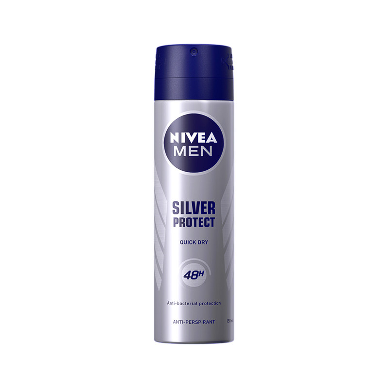 اسپری ضد تعریق مردانه نیوآ مدل Silver Protect حجم 150 میلی لیتر