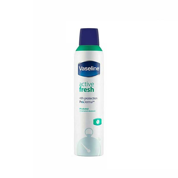 اسپری ضد تعریق زنانه وازلین مدل Fresh حجم 250 میلی لیتر