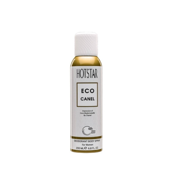 اسپری دئودورانت زنانه هات استار مدل Eco Canel حجم 200 میلی لیتر