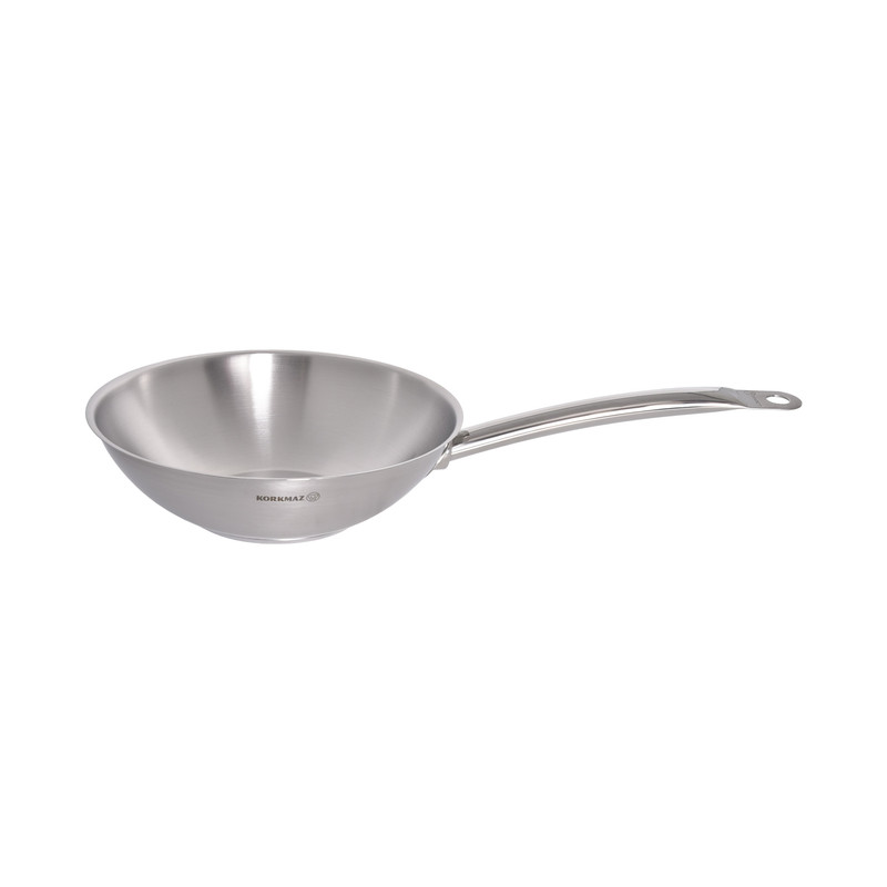 تابه وک استیل کرکماز مدل PROLINE کد 1197 سایز 28