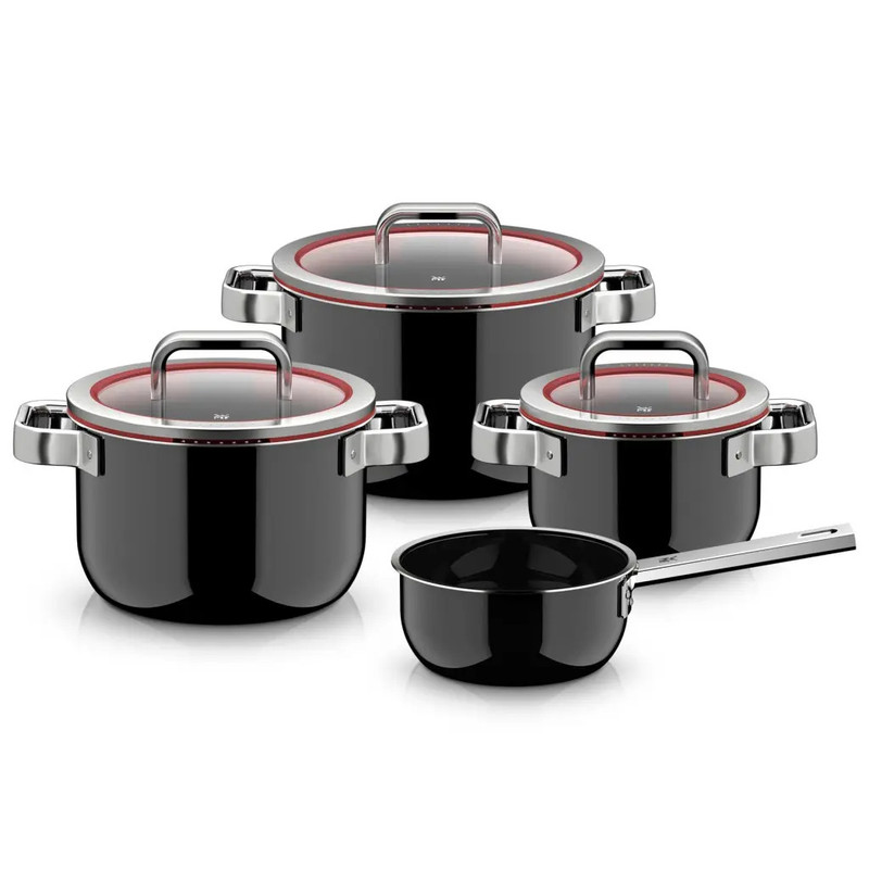سرویس قابلمه سرامیکی 7 پارچه دبلیو ام اف مدل Functional black