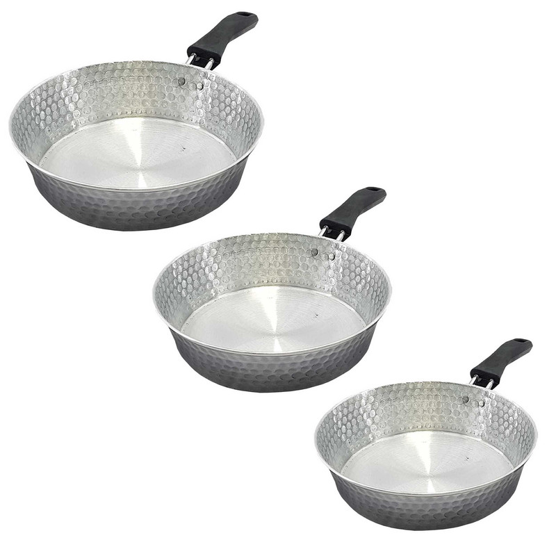 سرویس تابه 3 پارچه مدل روحی چکشی کد 22-24-26