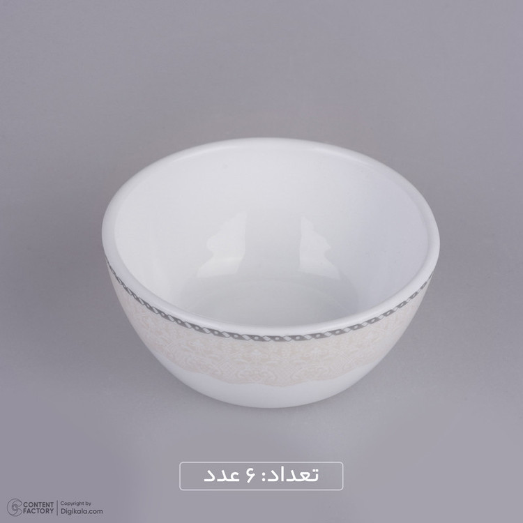 سرویس غذاخوری 26 پارچه دینو طرح دایره مدل هیدیکا