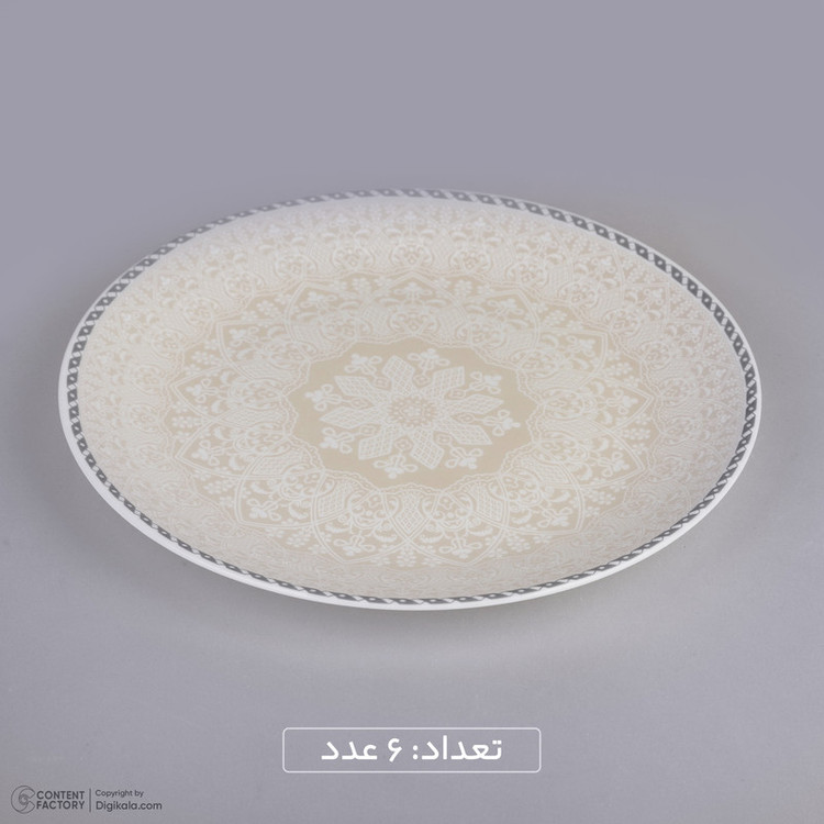 سرویس غذاخوری 26 پارچه دینو طرح دایره مدل هیدیکا