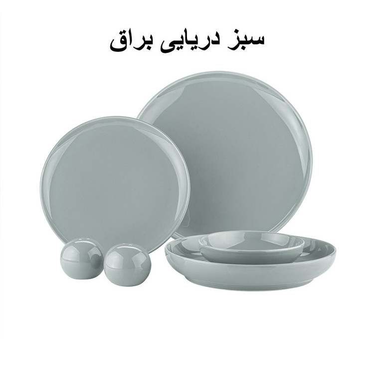 سرویس غذاخوری 18 پارچه 4 نفر گلد کیش مدل آتوسا GK748401
