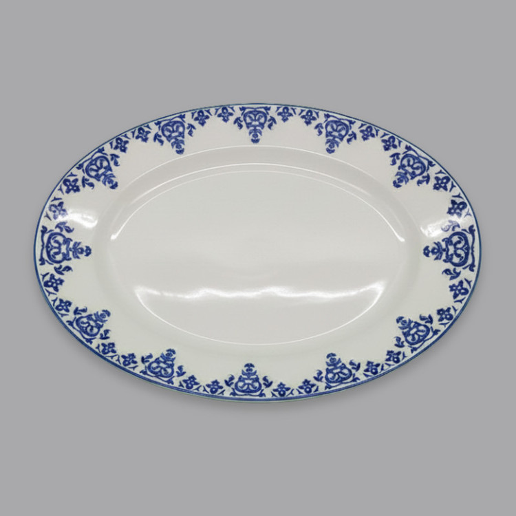 سرویس غذاخوری 108 پارچه 12 نفر چینی زرین ایران مدل Samarkand 108 Pieces High Grade