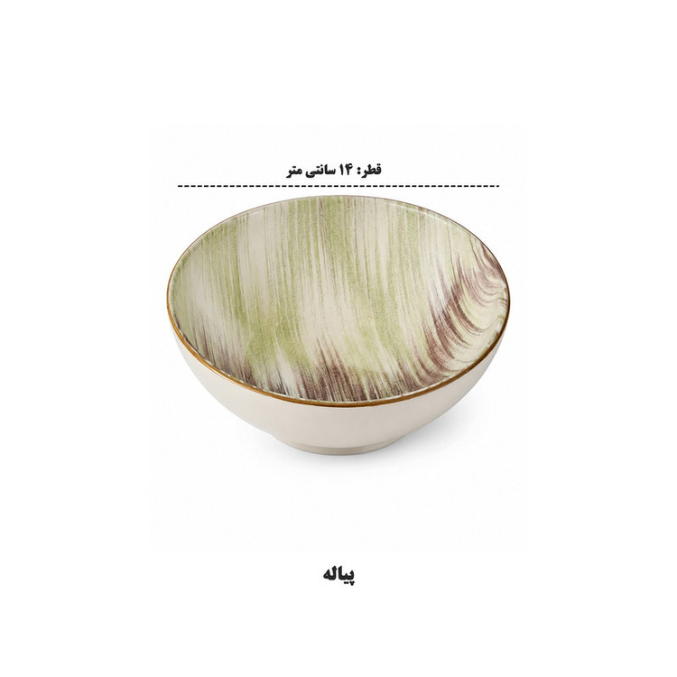 سرویس غذاخوری چینی، سرامیکی 27 پارچه 6 نفره اجار مدل Botany
