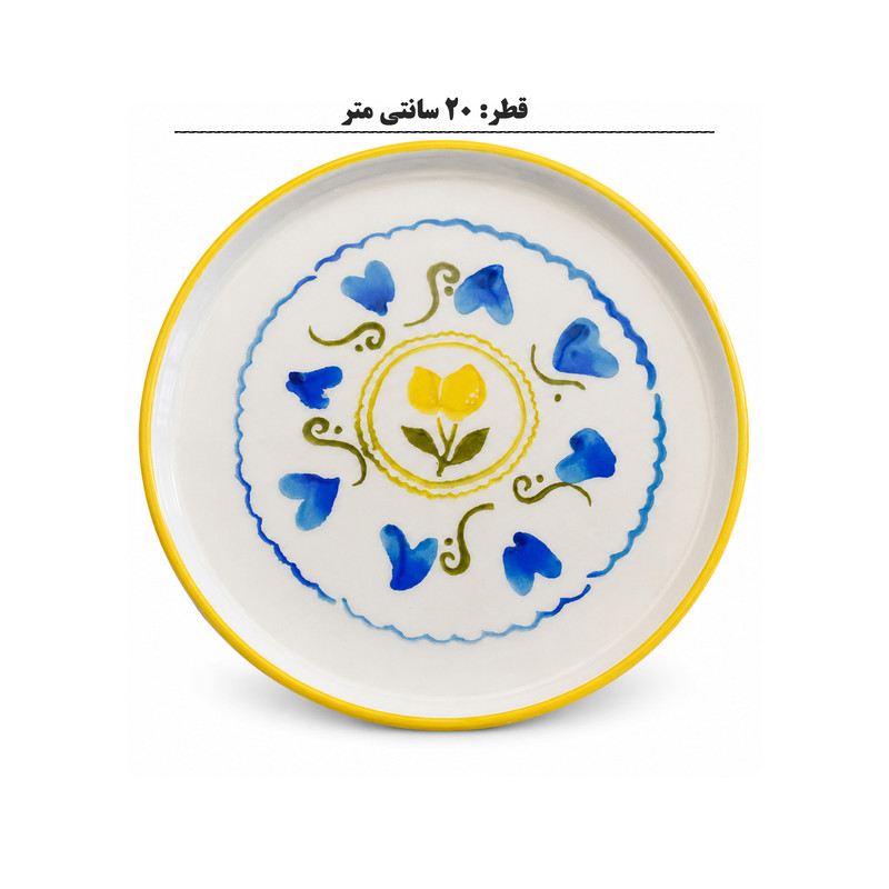 سرویس صبحانهخوری سرامیکی چینی 14 پارچه 6 نفره انگلیش هوم مدل Chello