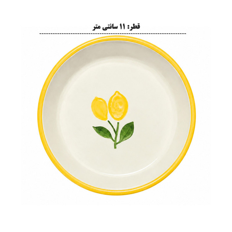 سرویس صبحانهخوری سرامیکی چینی 14 پارچه 6 نفره انگلیش هوم مدل Chello