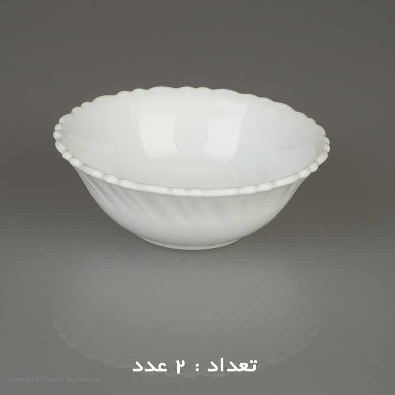 سرویس 25 پارچه اپال طرح دایره مدل اما کنگره