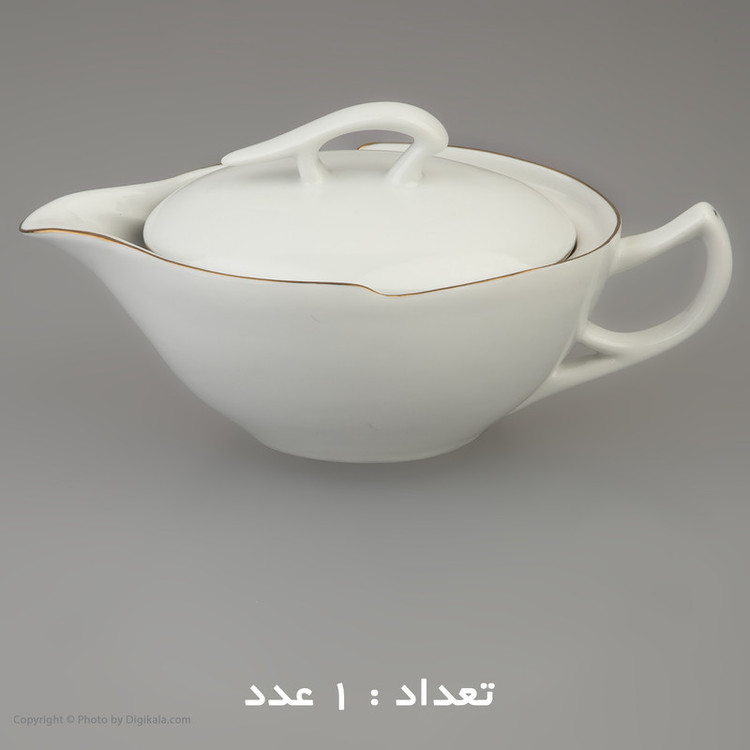 سرویس غذا خوری 30 پارچه شرکت صنایع چینی تقدیس مدل خط طلا