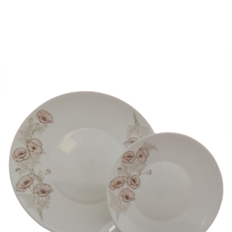 سرویس غذاخوری اوپال 35 پارچه 6 نفره پارس اپال مدل P735-p635