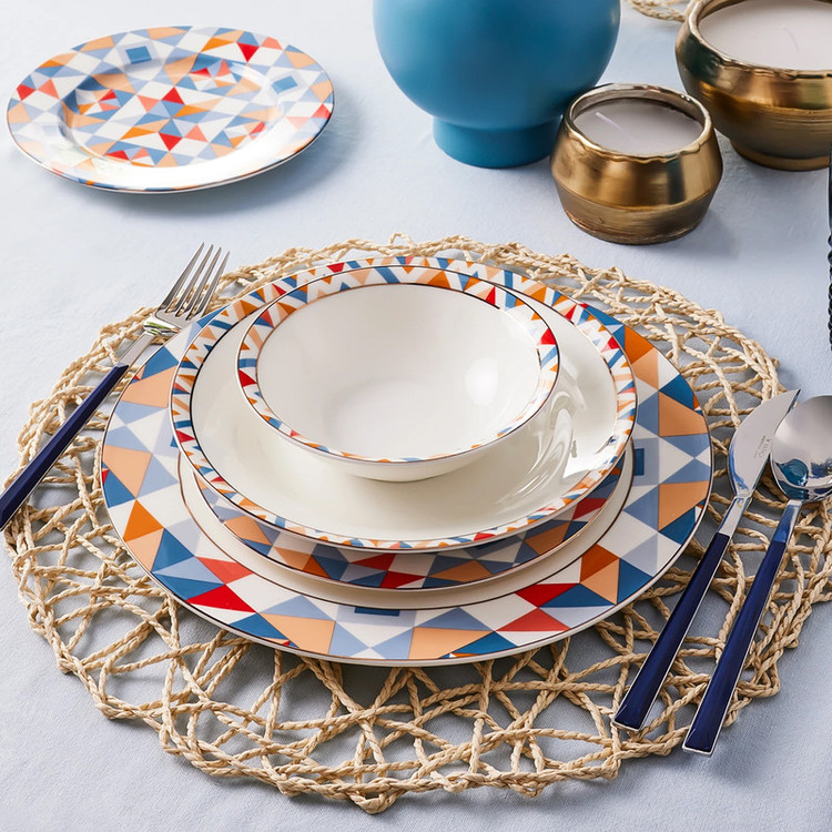سرویس غذاخوری 24 پارچه کاراجا مدل Stea
