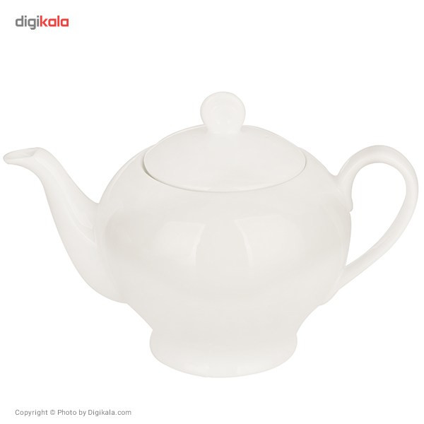 سرویس غذاخوری 102 پارچه چینی زرین ایران سری ایتالیا اف مدل White درجه عالی