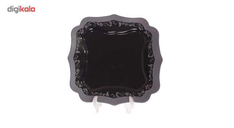 سرویس غذاخوری 38 پارچه لومینارک مدل Authentic Silver Black