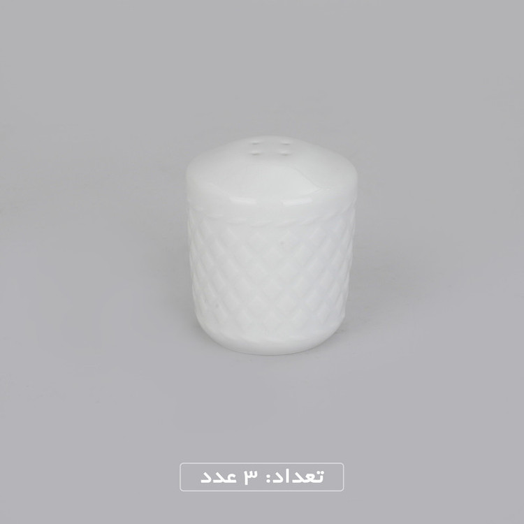 سرویس غذاخوری 102 پارچه چینی زرین ایران سری رادیانس مدل White درجه یک