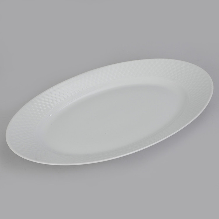 سرویس غذاخوری 102 پارچه چینی زرین ایران سری رادیانس مدل White درجه یک