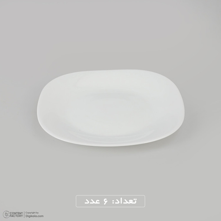 سرويس غذا خوری 26 پارچه دینو طرح مربع مدل کلاسيک