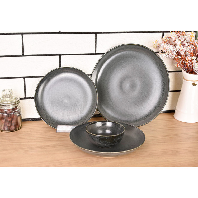 سرویس غذاخوری چینی چهار پارچه 1 نفره بی.وی.کی مدل OLEN کد 455404
