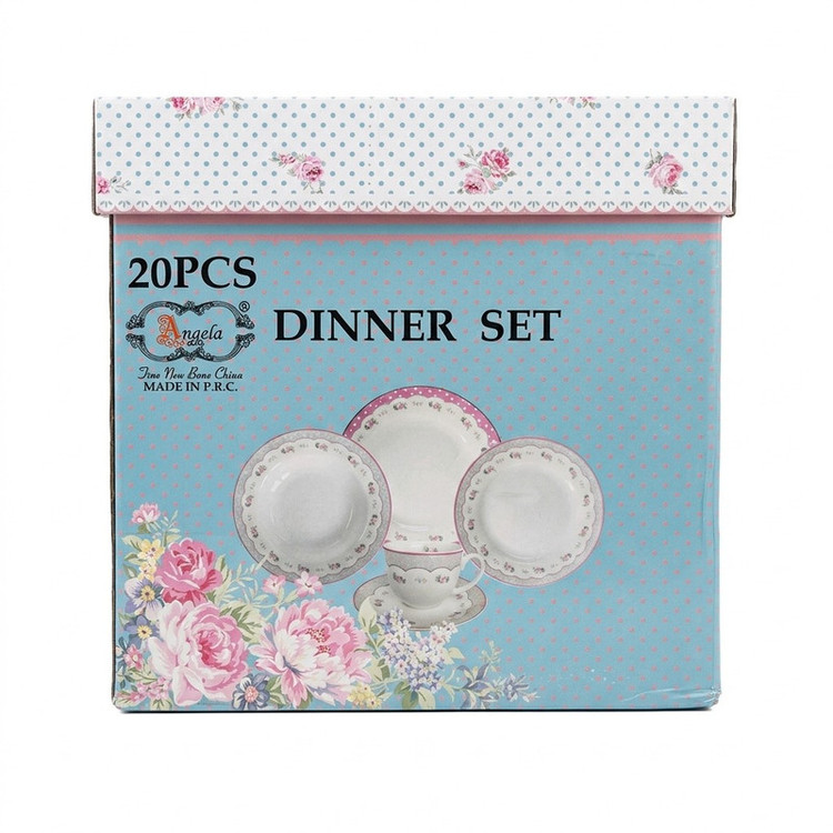 سرویس غذاخوری چینی 20 پارچه 4 نفره مدل ZP-308