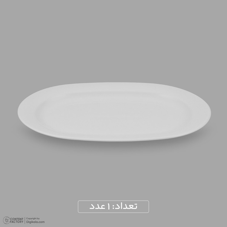 سرویس غذاخوری چینی 25 پارچه 6 نفره مقصود مدل دایره کد 010