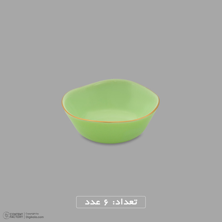 سرویس غذاخوری اوپال 26 پارچه 6 نفره گلدن اوپال مدل Carine