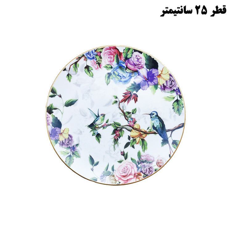 بشقاب غذاخوری گونول مدل BIRD_6 مجموعه 6 عددی
