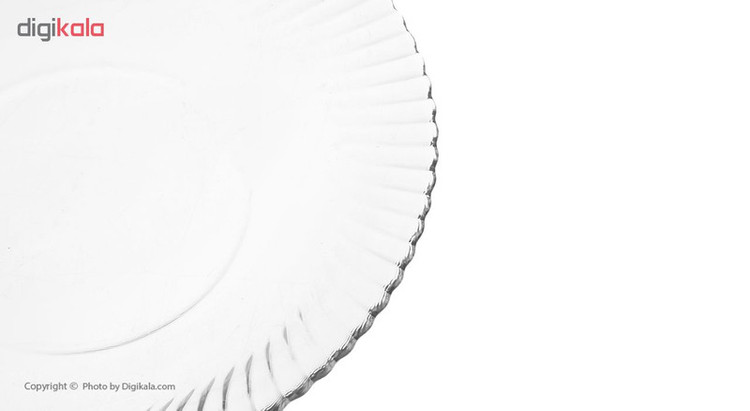 بشقاب خورش خوری نوری تازه سری دیاموند مدل 401012T بسته 6 عددی