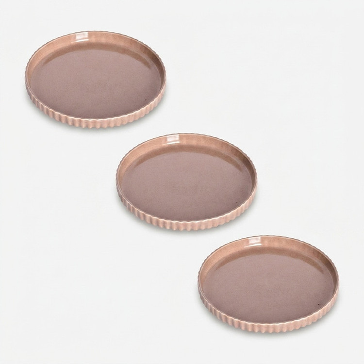 بشقاب میوه خوری بی.وی.کی طرح مجستیک کد 452722 مجموعه 3 عددی