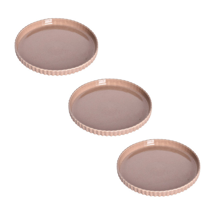 بشقاب میوه خوری بی.وی.کی طرح مجستیک کد 452722 مجموعه 3 عددی