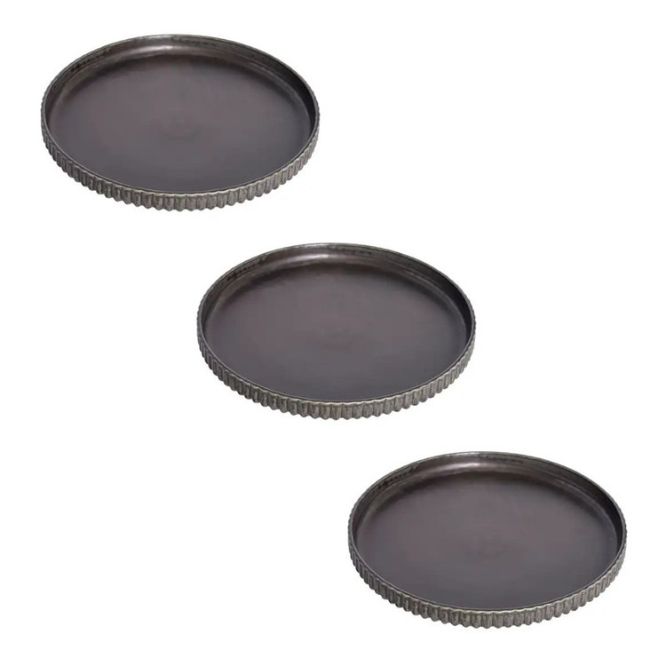 بشقاب غذاخوری بی.وی.کی مدل مجستیک کد HS4521 مجموعه 3 عددی
