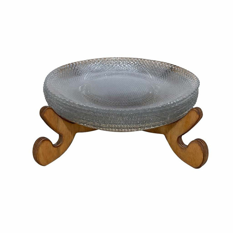 ست بشقاب میوه خوری ۶ پارچه کد mive-pixel