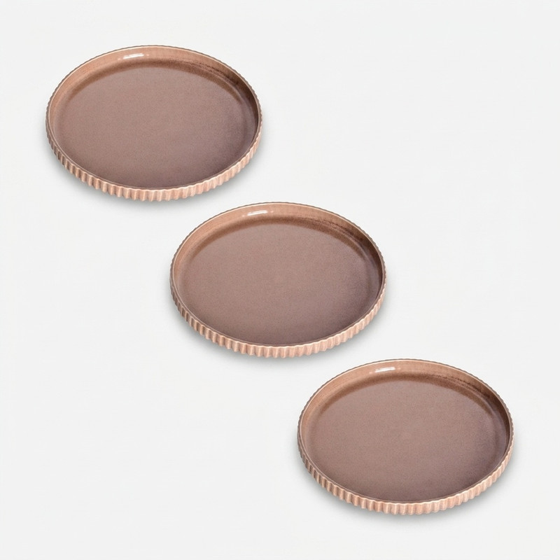 بشقاب پلوخوری بی.وی.کی طرح مجستیک کد 452721 مجموعه 3 عددی