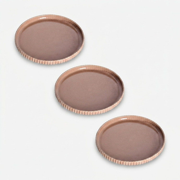 بشقاب پلوخوری بی.وی.کی طرح مجستیک کد 452721 مجموعه 3 عددی